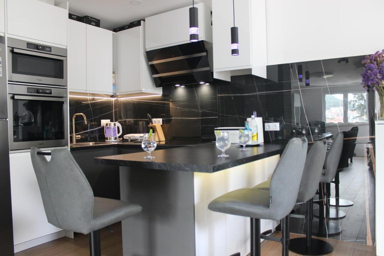 Aquamarine Deluxe Apartment ดูบรอฟนิก ภายนอก รูปภาพ